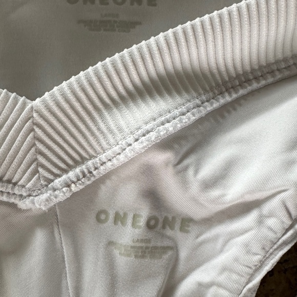 White Ribbed Bikini Set - Picture 3 of 3